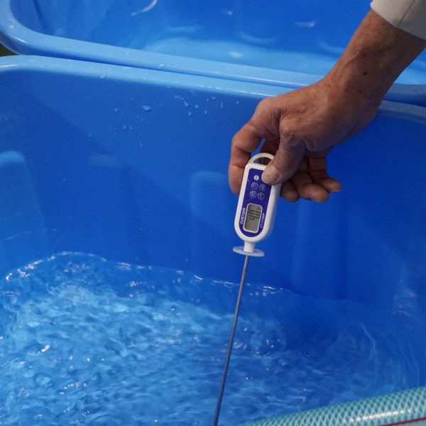 Measuring cold water