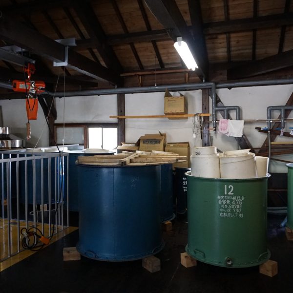 Cleaned brewery equipment