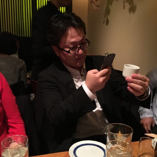 Yoneyama-san doing market research